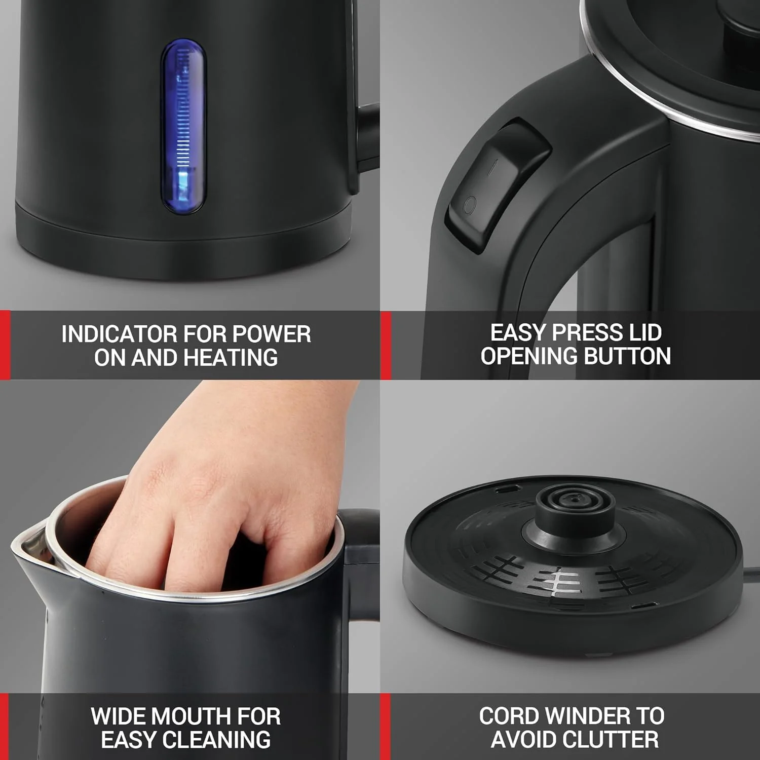 Companion Double Wall Electric Kettle AM-COMPANION0.8L-BM