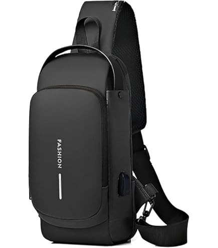 Men’s Sling Backpack (SS00599RK) Water-resistant casual crossbody bag