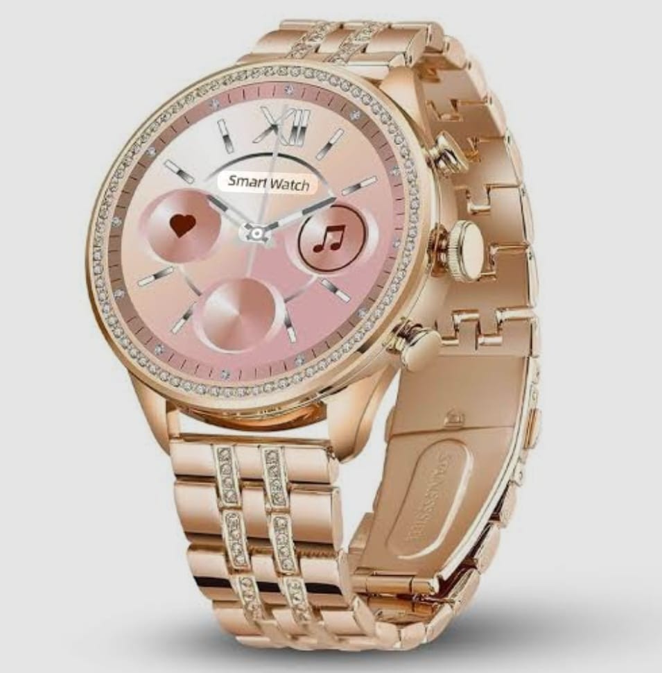 Elegant Rose Gold Smart Watch - SS00742RK